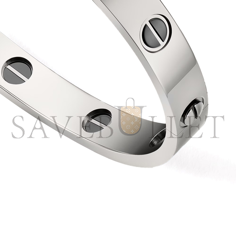 CARTIER LOVE BRACELET, CLASSIC MODEL, CERAMIC B6074517